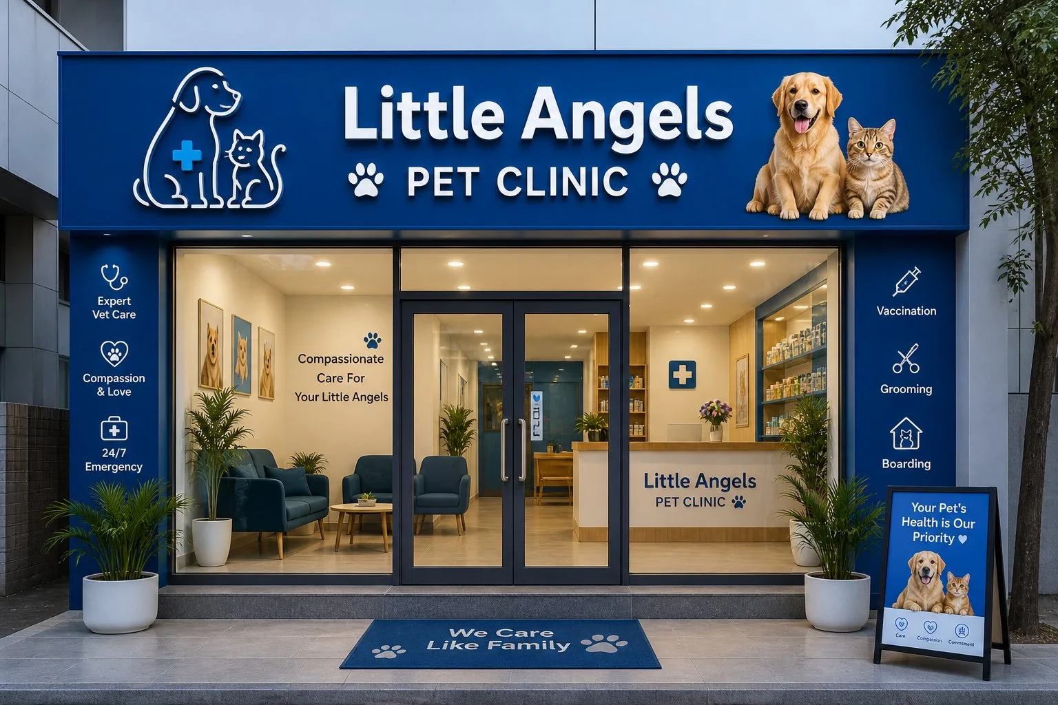 Little Angels Pet Clinic — trusted pet boarding near me in Chennai